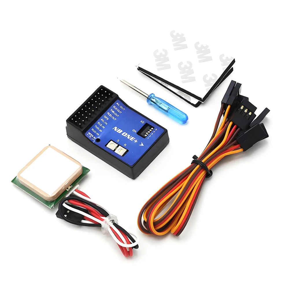 

NB One+ 32-Bit 32Bit Flight Controller 6-axis With GPS Self-stabilizing/Manual/Altitude Hold Model For Su27 RC Airplane