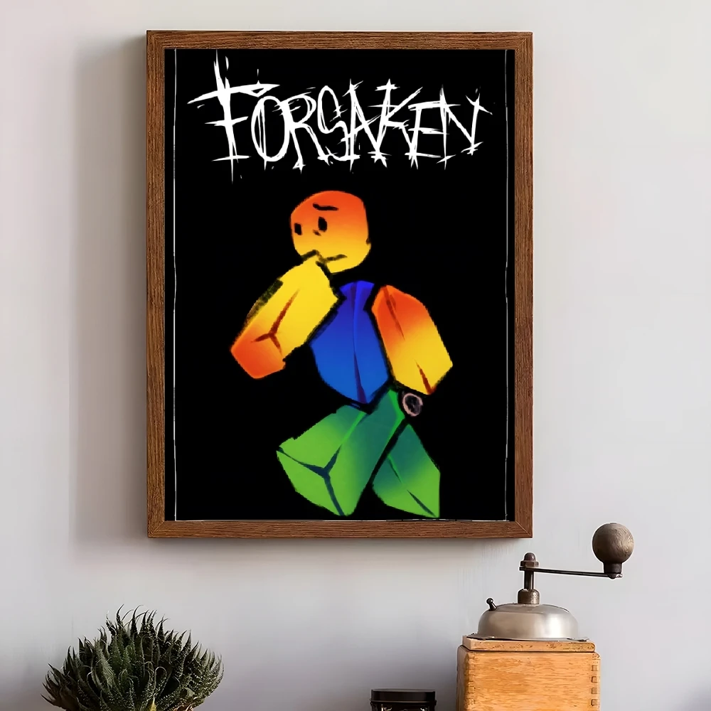 Cool Video Gme F-Forsaken Poster Premium Vouw Waterdichte Esthetische Muurkunst Ontworpen Voor Woonkamer Slaapkamer Woondecoratie