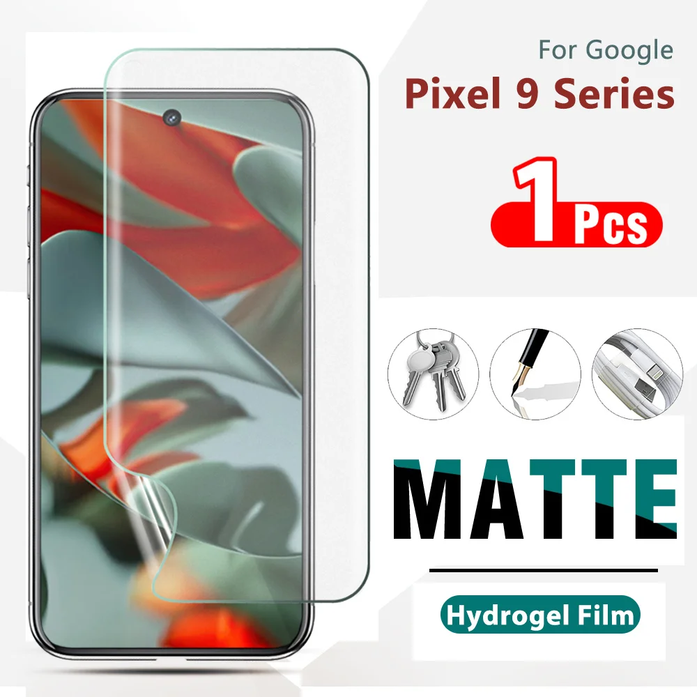 For Google Pixel 9 Pro XL Frosted Hydrogel film For Google Pixel 9Pro XL 9ProXL Pixel9ProXL 5G Screen protector matte soft film