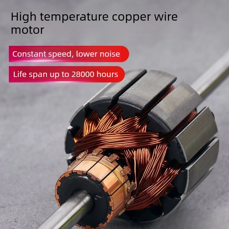 Car AC blower motor, 12V/24V universal, complete kit with fan wheel and carbon brush for heater evaporator system - view 2