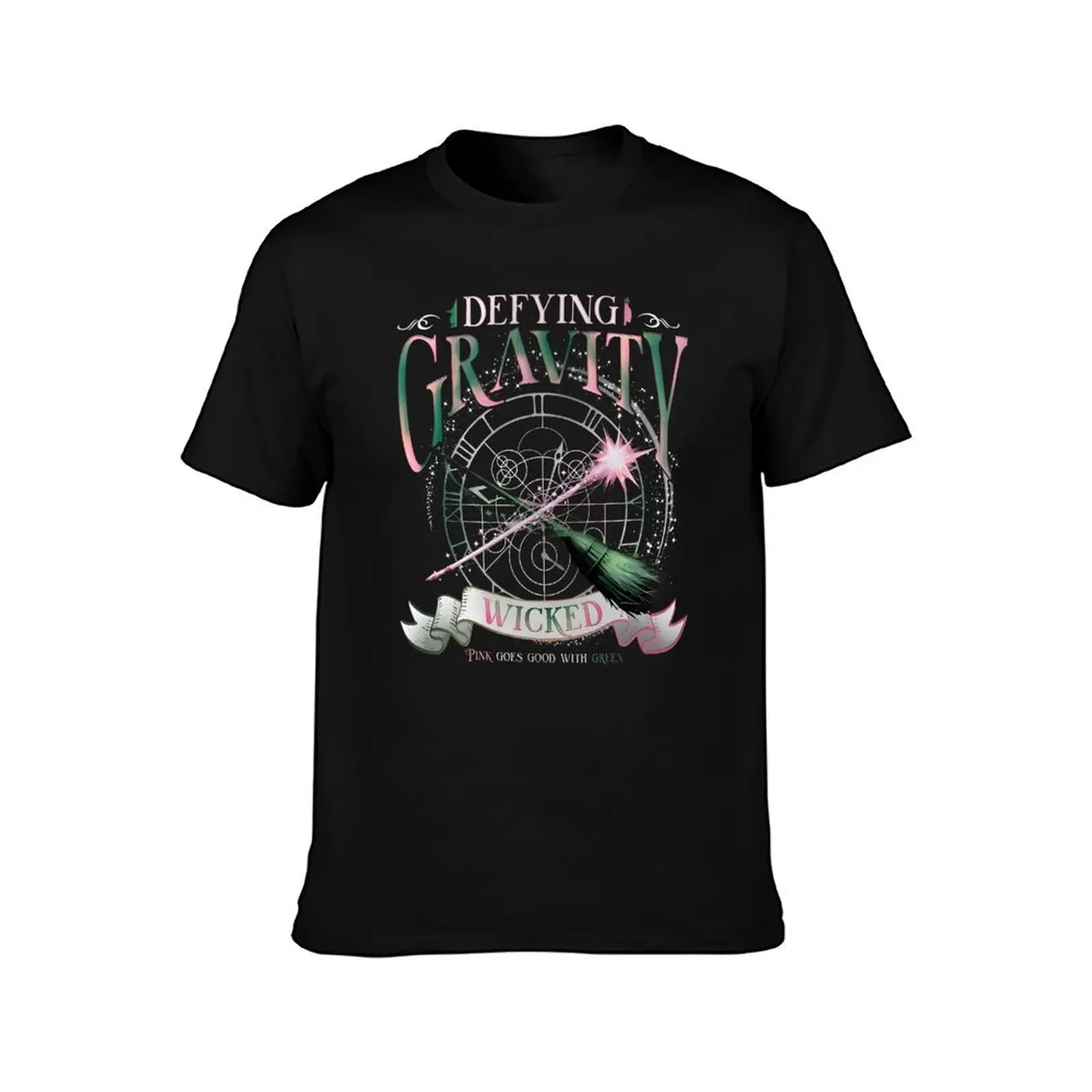 Wicked Defying Gravity Sweatshirt, Pink And Green Changed For Good Crewneck ,Wicked The Musical T-Shirt