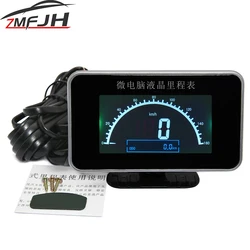 Nuovo camion per auto 2 IN 1 funzioni tachimetro digitale misuratore di velocità + contachilometri pannello strumenti LCD + allarme LCD Gauge 9-32V