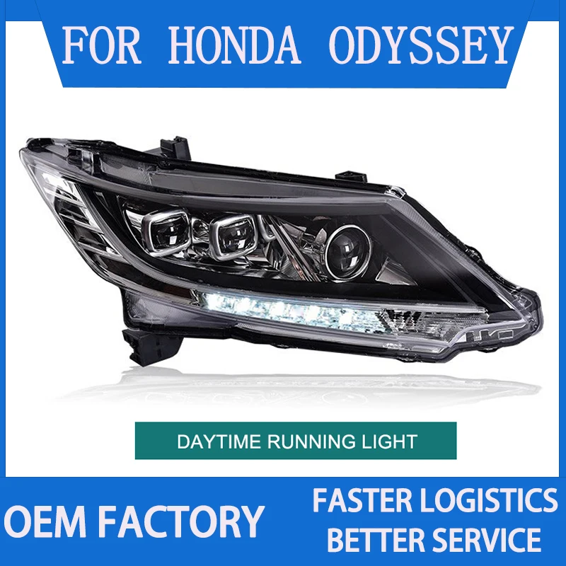 

1 Pair LED Head lights for Honda Odyssey 2015-2021 Headlights Plug and Play with DRL Dynamic Turning Front Head Lights