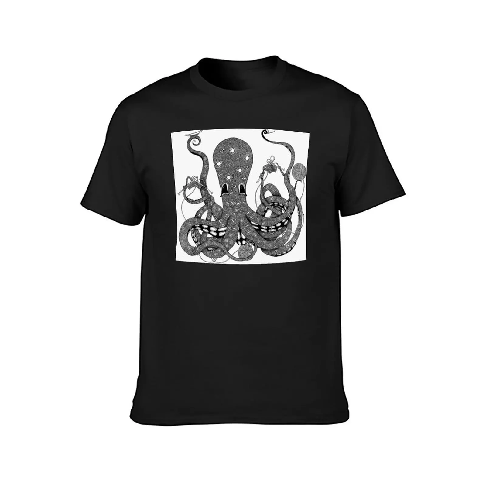 Kraken Thesads and Knitting T-Shirt cute tops heavyweights aesthetic clothes mens clothing