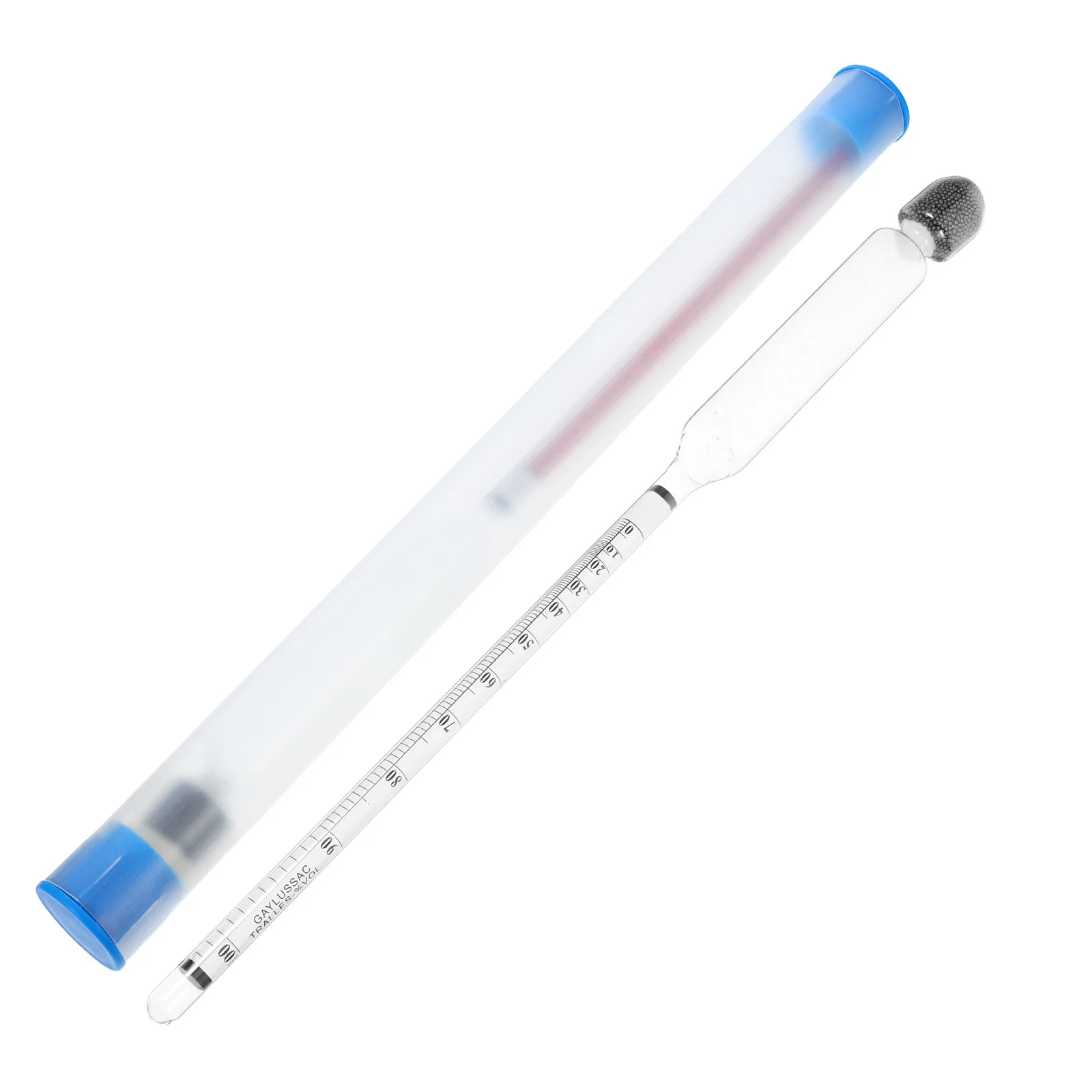 

2Pcs Dual Scale Alcohol Meter Hydrometer High Precision Tester for Wine Beer Liquor Brewing Alcohol Concentration Measuring Tool