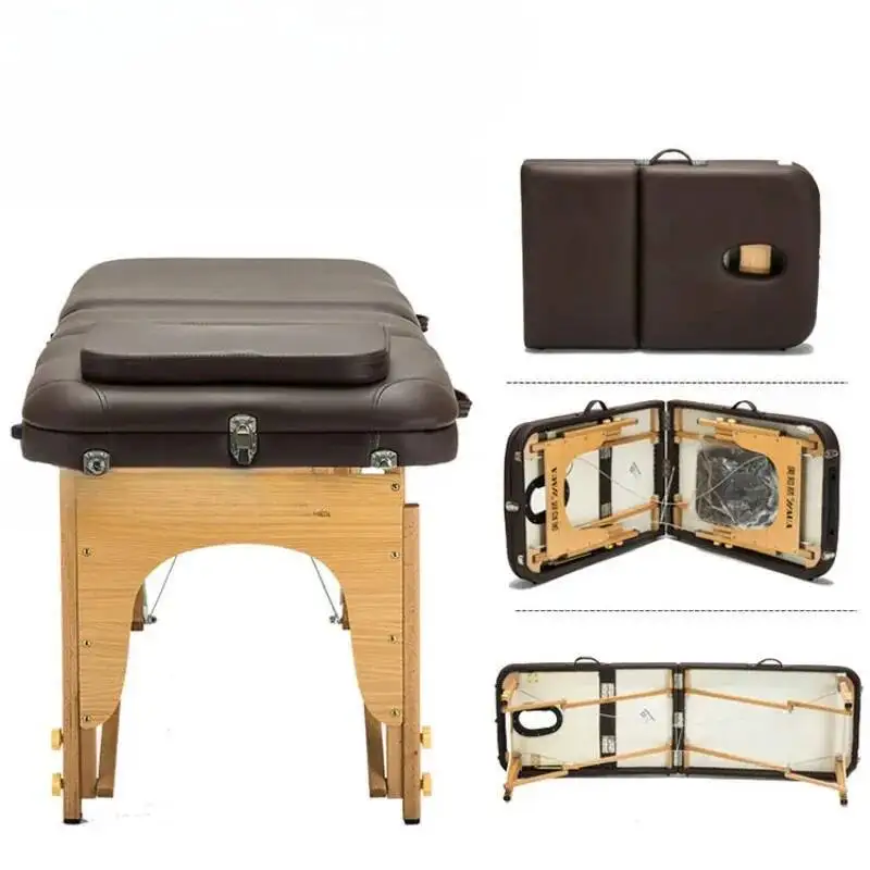 

Wooden Adjust Massage Table Comfort Physiotherapy Tattoo Massage Table Examination Massageliege Commercial Furniture RR50MT