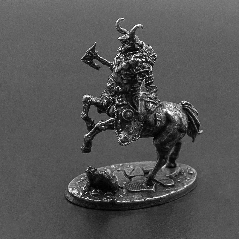 Centaur Warrior Metal Soldier Model Action Figures Cupronickel Solid Finished Product Board Game Piece Ornament Accessories Toys