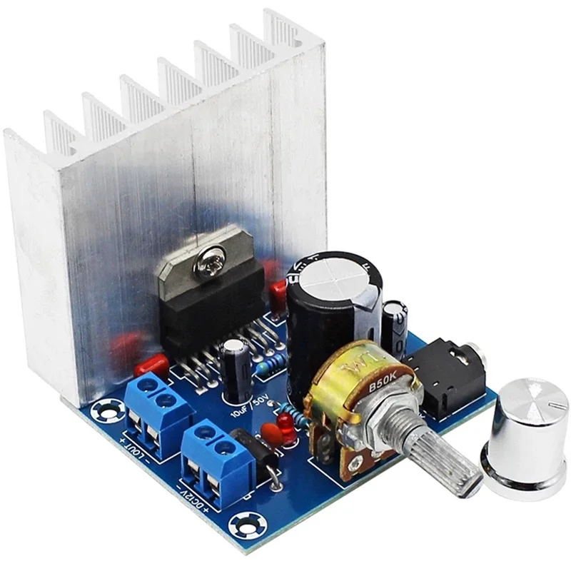 AA08-TDA7377 Scheda amplificatore audio stereo versione 2.0 35W + 35W Modulo doppio canale Alimentatore DC 12V