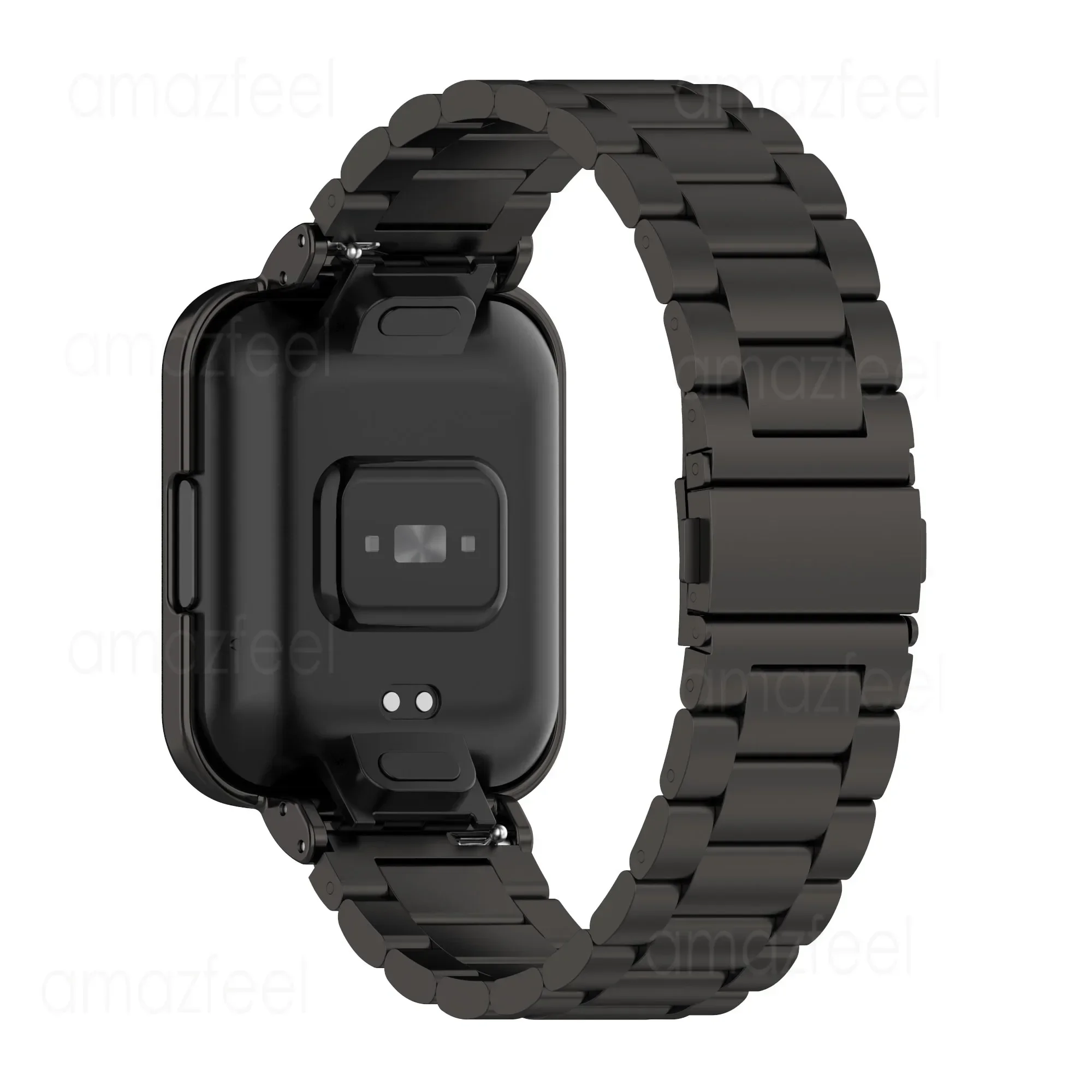 Strap + Case For POCO WATCH Smart Watch Stainless Steel Bracelets For POCO Watch Wristband Protection Cover Bumper Shell frame