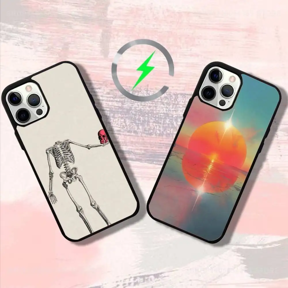 

Чехол для телефона Band I-Imagines D-Dragons для iPhone 16,15,14,13,12,11, Pro, Max, Plus, Mini, SE4, E с магнитной беспроводной зарядкой Magsafe