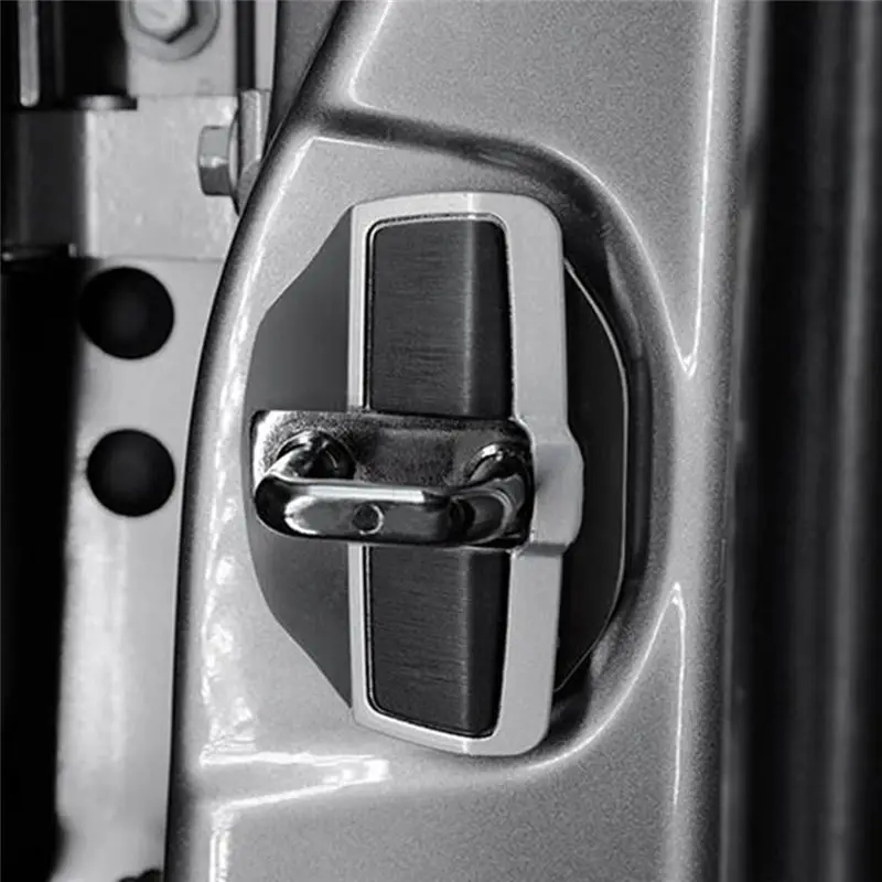 【Top Sale !!】Car TRD Door Lock Buckle Stabilizer Protector Latches Stopper For Toyota Camry RAV4 Sienna Crown Yaris Highlander - view 4