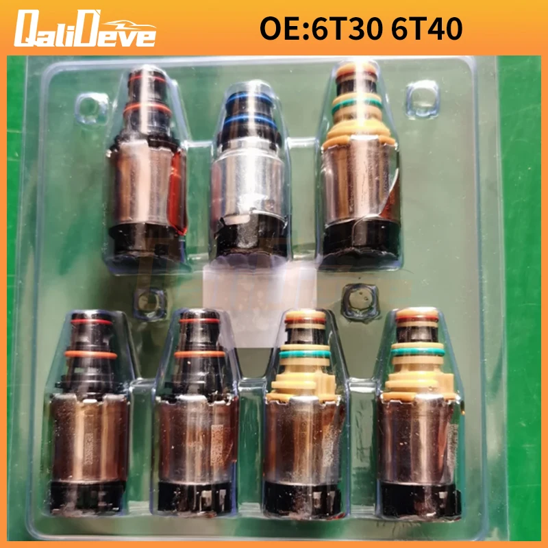 

7pcs/Set 6T40 6T45 6T30 6T35 Automatic Transmission Solenoid Kit 2048150A For CRUZE Chevrolet Transnation 6T45E 6T30E