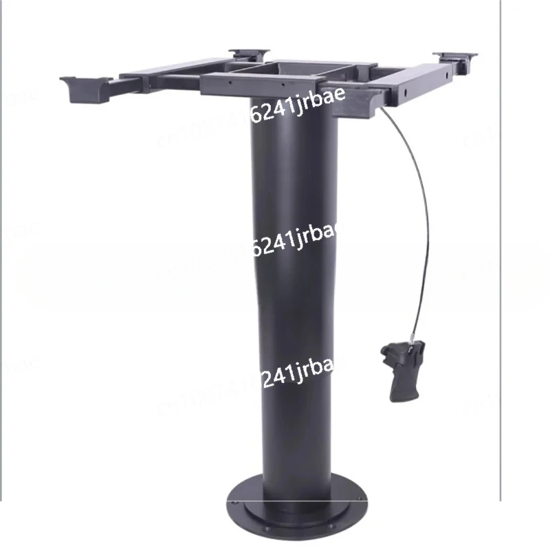 Adjustable Height Table Base, Enables Table Top with Swivel and Slide Function,Pneumatic Raised RV Camper Adjustable Table Legs