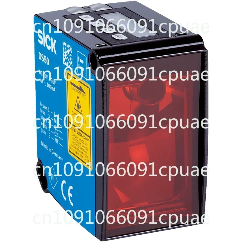 DT50-P1113 Sensor jarak Laser DT50 terlihat merah 0.2-50 M reflektor