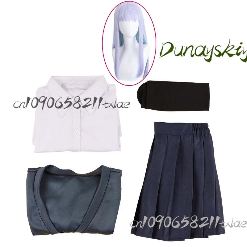 My Stupid Boss Renai Cosplay Costume - High School JK Uniform with Wig  Anime Graduation  Halloween Roleplay Outfit