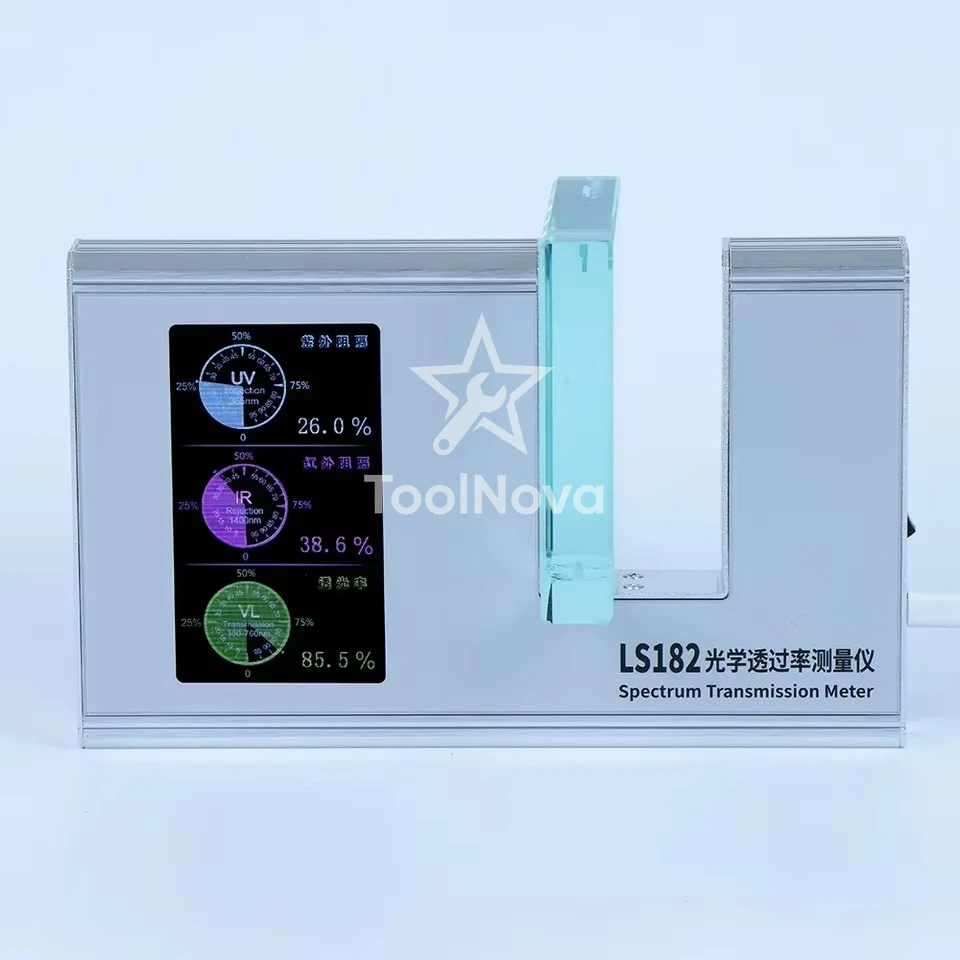 LS182 Spectrometer High Precision Light Transmittance Meter365nm UVT 940nm IRT