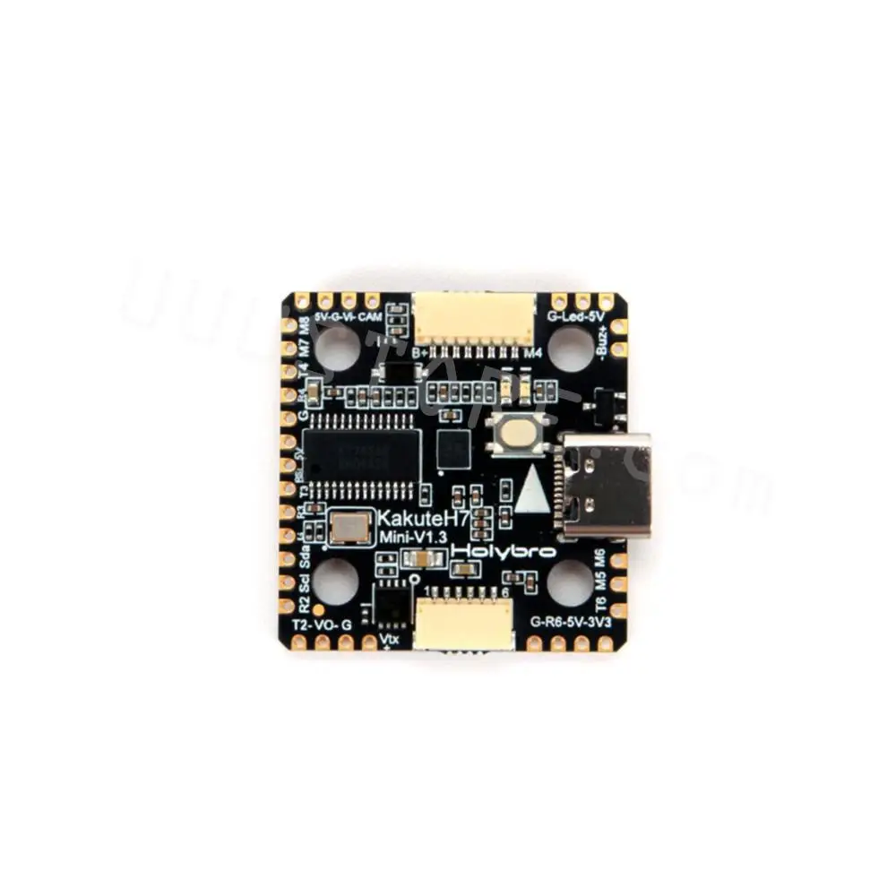 Holybro Kakute H7 Mini V2 Flight Controller BetaFlight OSD 6x UART Port MCU-STM32H743 32Bit Support x8 Octocopter for FPV Drone