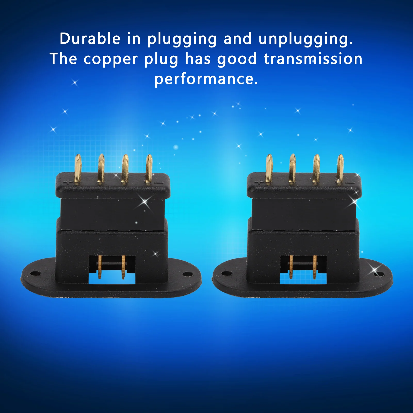 Male Female Power Plug Octagonal RC Male Female Banana Plug Gold Plated High Accuracy for RC Accessories for RC Model Charging