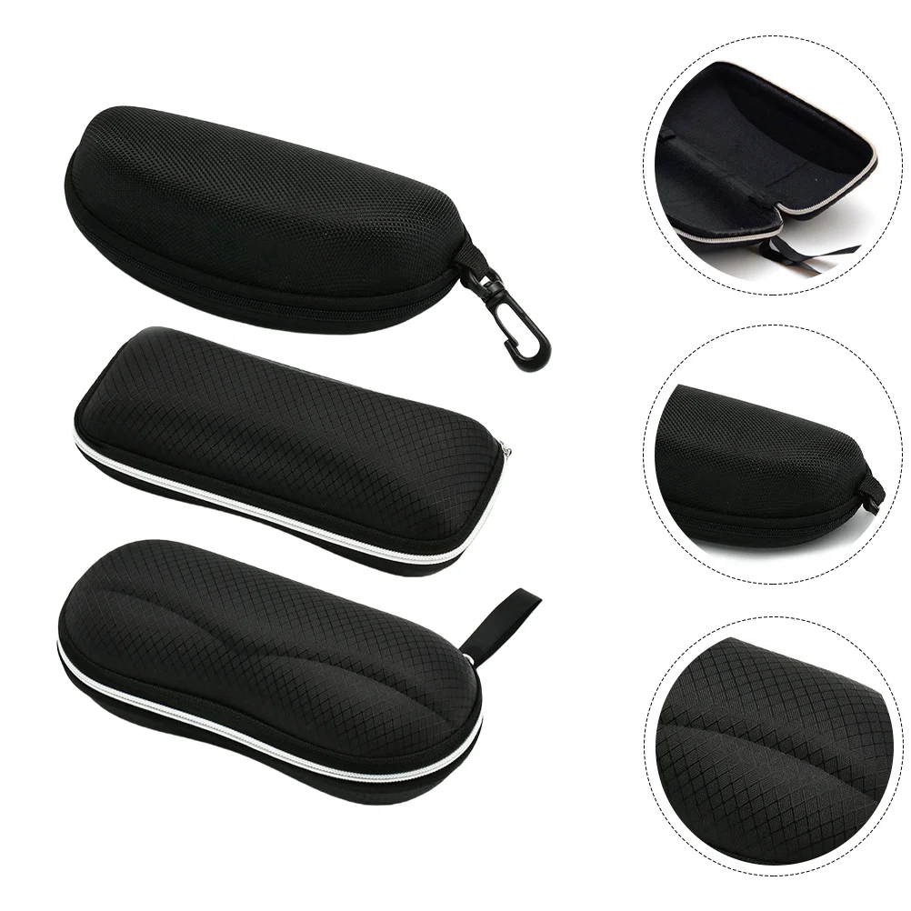 3 Pcs Men Sunglasses Case Protector Convenient Eyeglasses Cases Storage Holder Practical Child