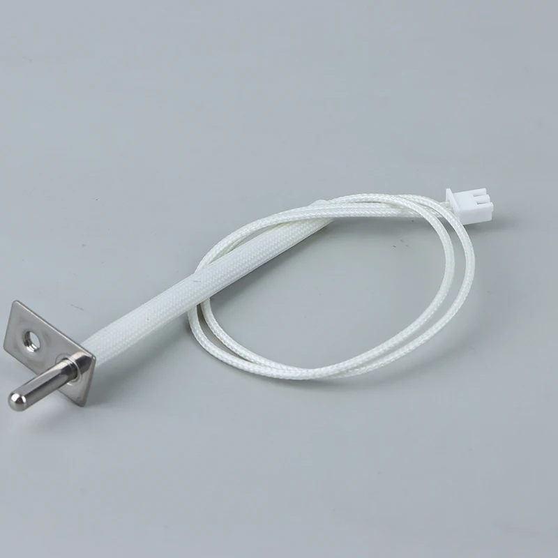 1Pcs White Temperature Sensor Probe 200K Thermostat NTC Temperature Sensor Air Fryer Replacement Parts For Air Fryer