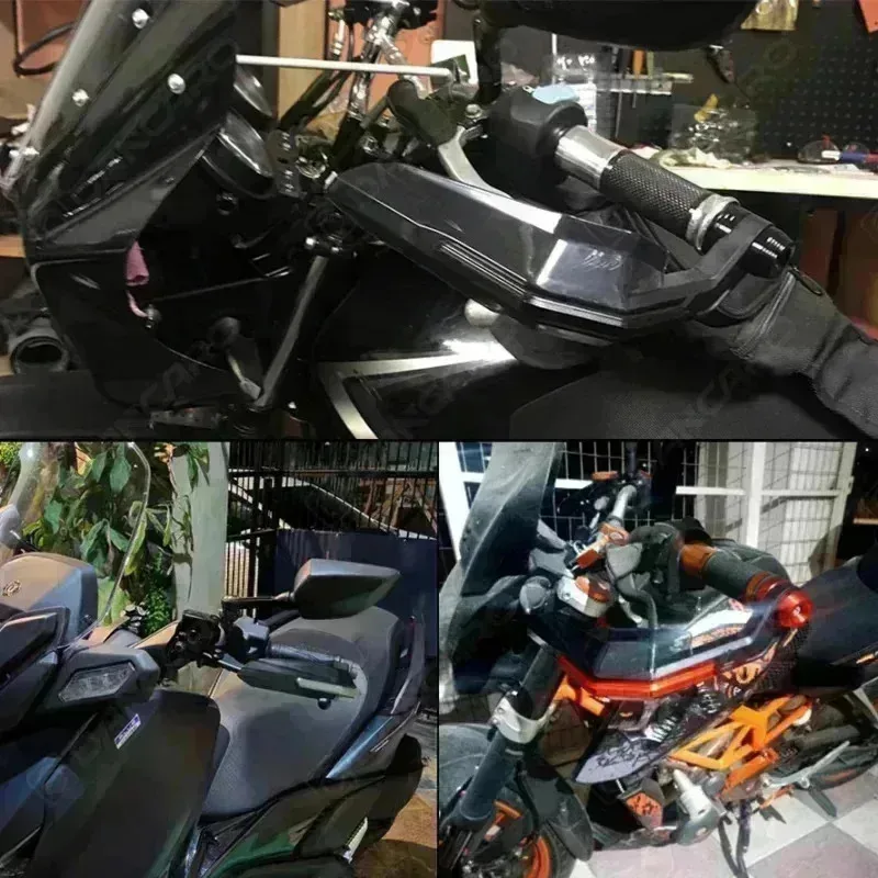 لحماية اليدين للدراجة النارية HONDA ADV160 ADV 160 2021 2022 2023، درع واقي من الرياح معدل #4