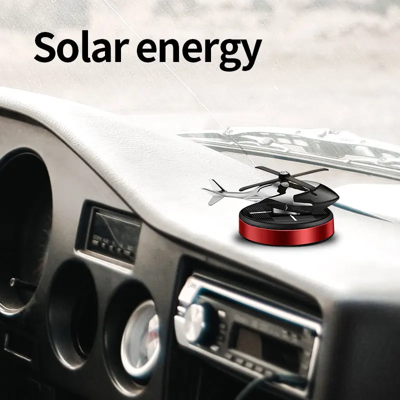 

Solar Plane Car Ornament Styling Accessories Car Fragrance Perfume Fresh Vent Air Aromat herapy Interior Aroma Diffuser