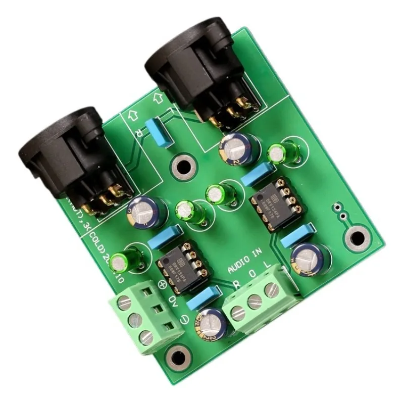 

DRV134PA dual channel single-ended to balance board