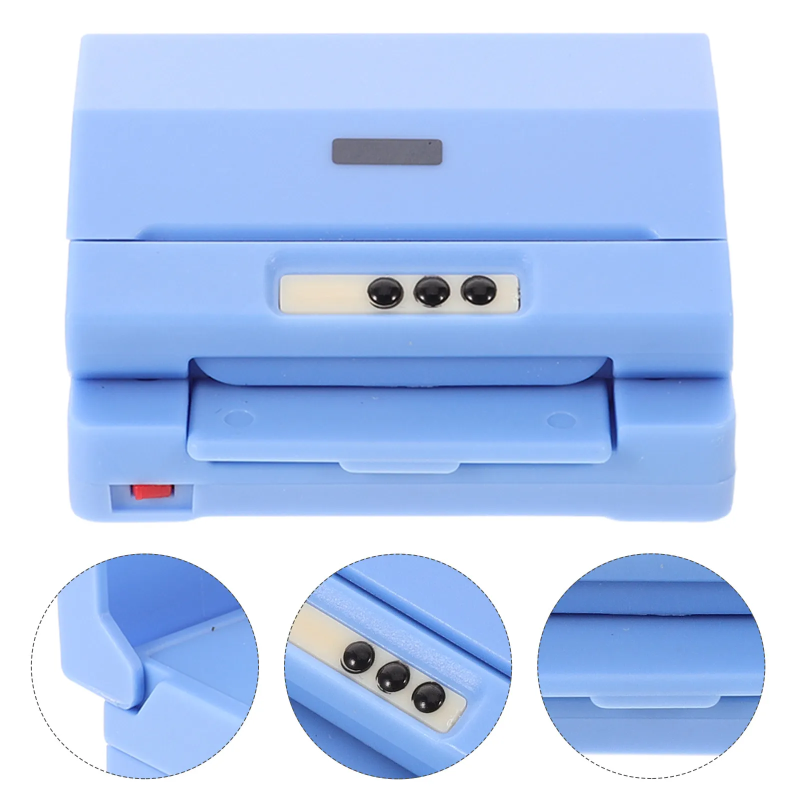 

Реалистичный миниатюрный принтер для кукольного домика, компактная настольная печатная машина, милый имитационный декор для детей