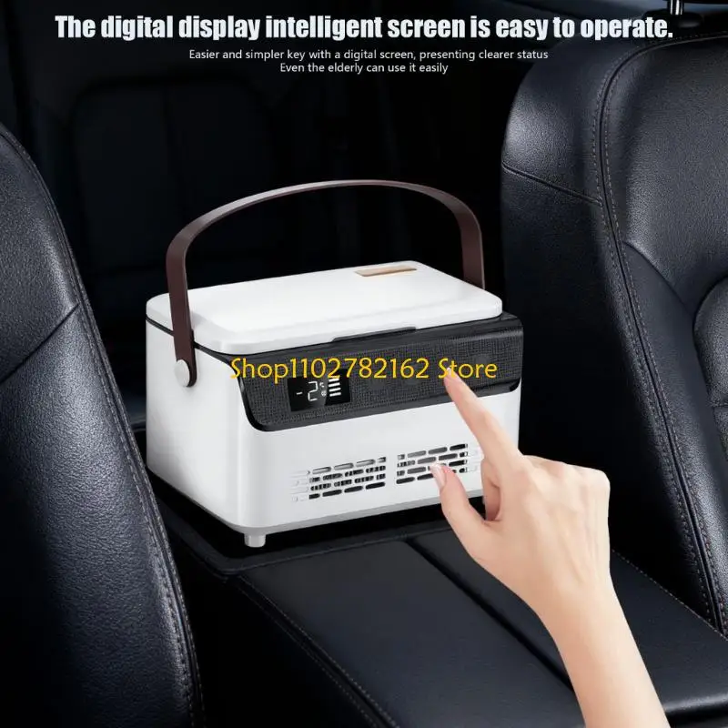 

547B ABS Travel Coolers Box With Temperature Display For Picnics And Road Trips