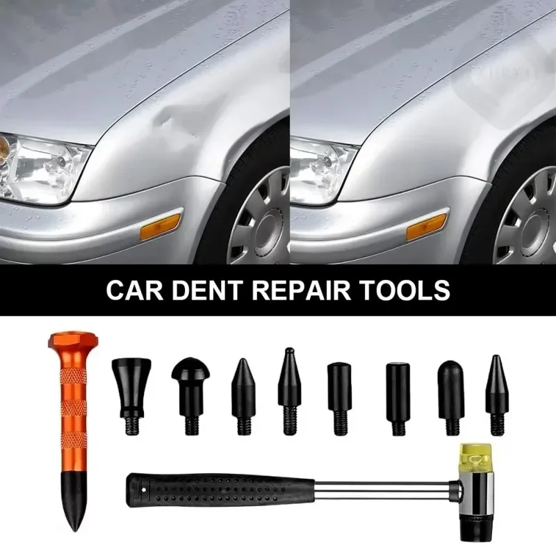 Body Unpainted Dent Repair Rea for Car Dent Removal Tool Rubber Hammer Striking Tool Hail Dent Removal Tool