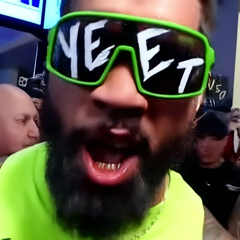 

Солнцезащитные очки Jey Uso Sports Shades USOS Yeet зеленые, очки Bloodline Wrestling, для взрослых и детей, для мотоциклистов, редкие цвета, подарок для фанатов