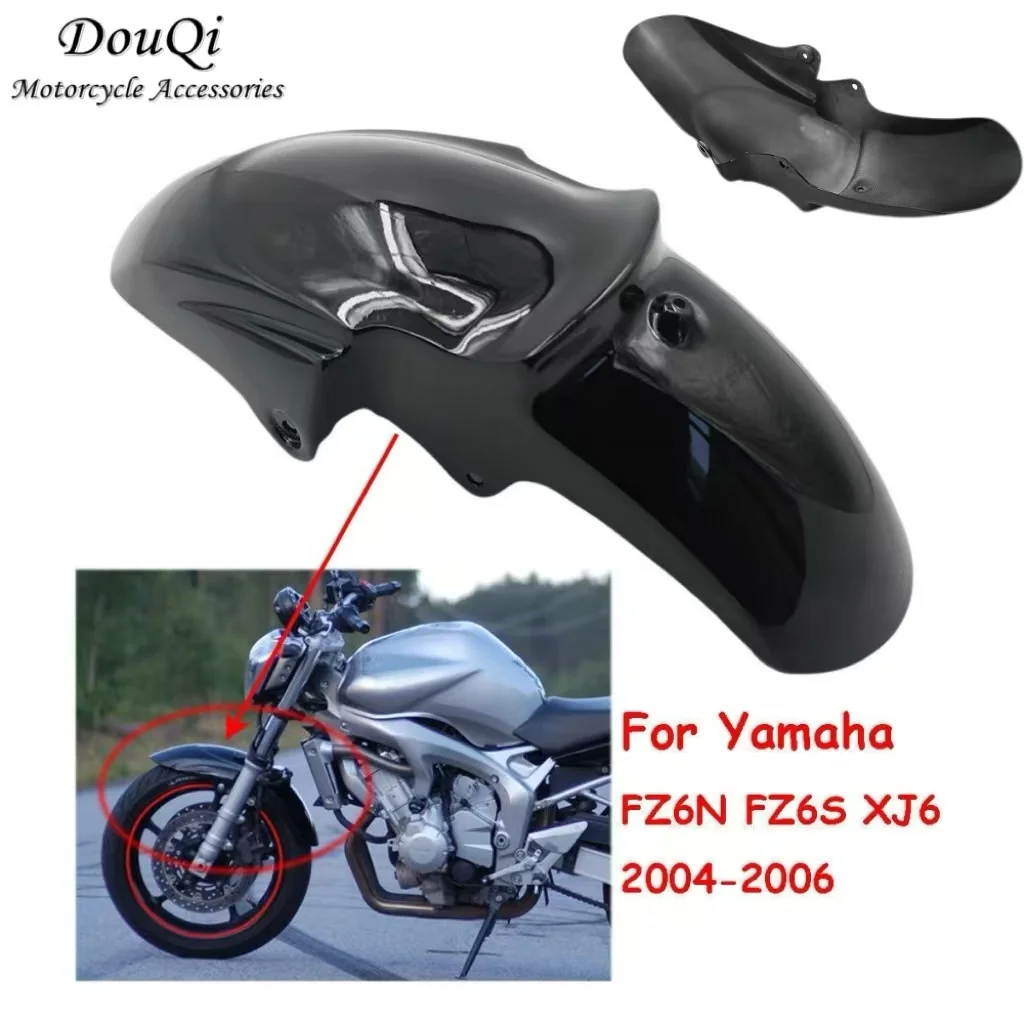 

Motorcycle Fairing Suitable For Yamaha Fz6n Fz6s Xj6 2004-2006 Front Fender Abs Fairing