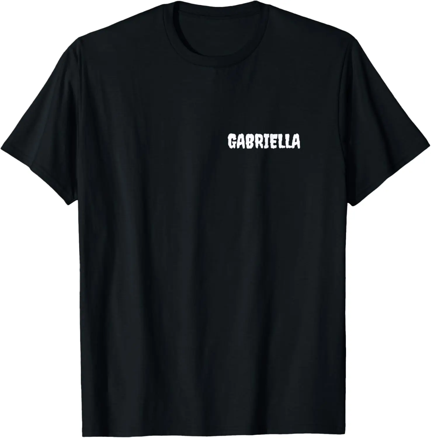 

GABRIELLA Funny Personalized Name Tag Halloween Costume T-Shirt