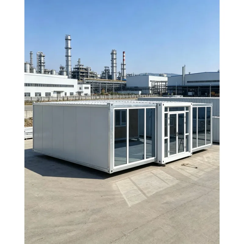 40ft Expandable Container House Modular Container House with Customized Color Tiny Homes 2 Bed Room Ready to Ship