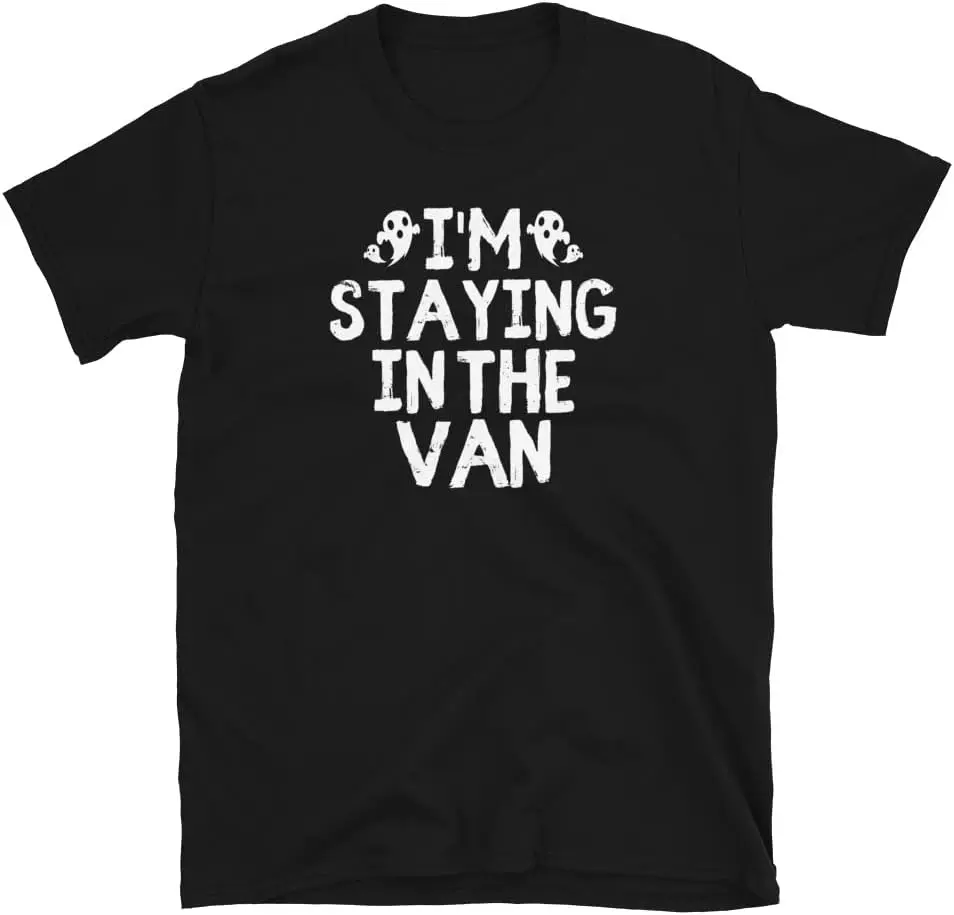 Phasmophobia Inspired Shirt I'm Staying In The Van Tshirt Zero Sanity Gaming Horror Games Gift For Gamer