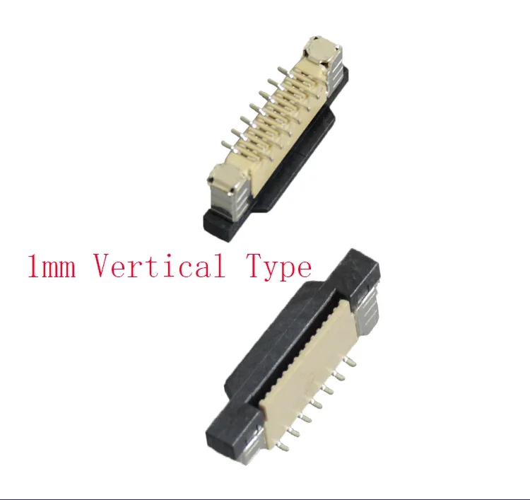 

460pcs FFC FPC socket 1mm Kits each size 20pcs 4/6/7/8/9/10/12 to 30 Pin Vertical Type Ribbon Flat Connector