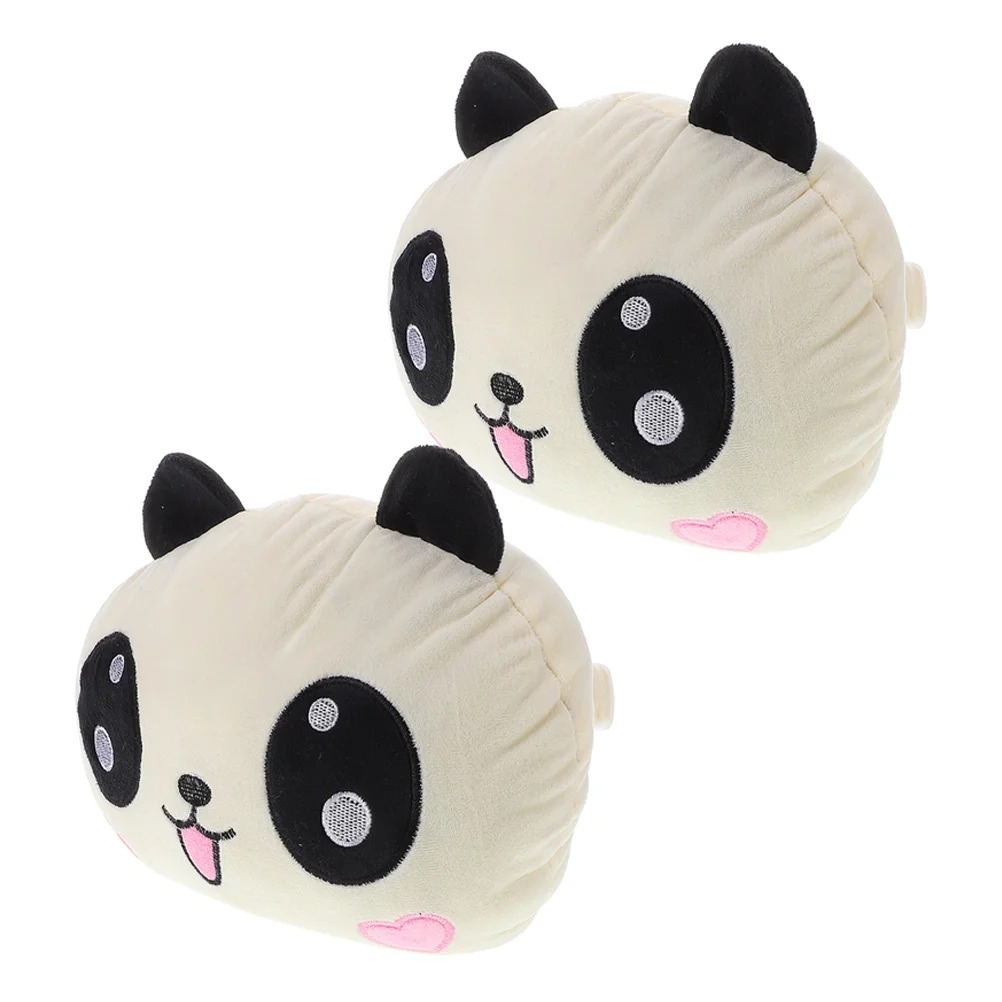 

2Pcs Car Headrest Pillow Cute Animal Design Comfortable Support for Driving Travel Neck Pillow for Women Men Kids in Vehicles