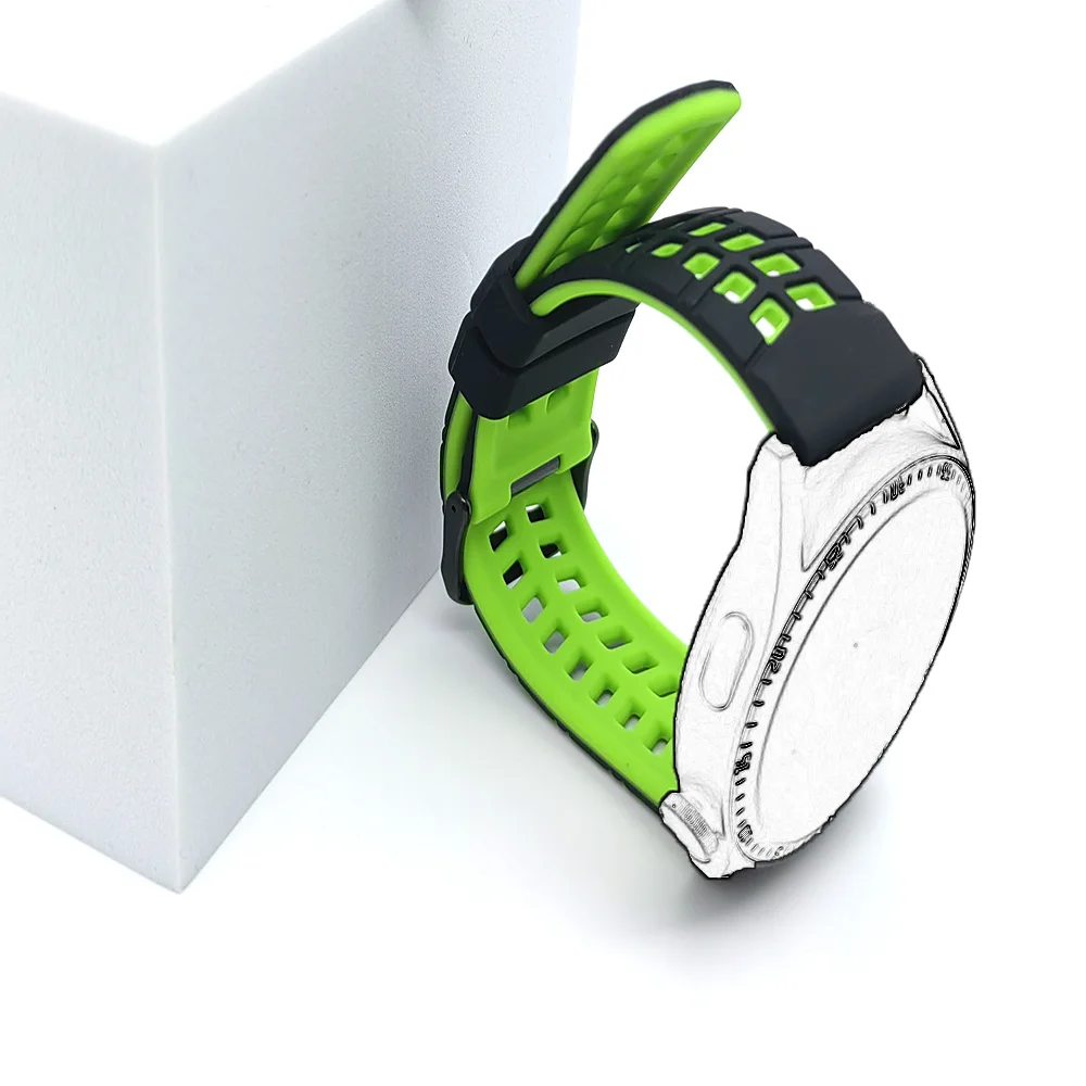 Garmin Forerunner 용 22mm 스트랩 265 965 255 745 스마트 시계 밴드 Venu 2/3 Vivoactive 4 실리콘 팔찌 손목 밴드 액세서리