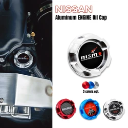 Aluminum ENGINE Oil Cap for nissan ALTIMA MAXIMA SILVIA S13 S14 240SX SENTRA SUNNY INFINITI 350Z 300ZX 370Z JDM cars accessories