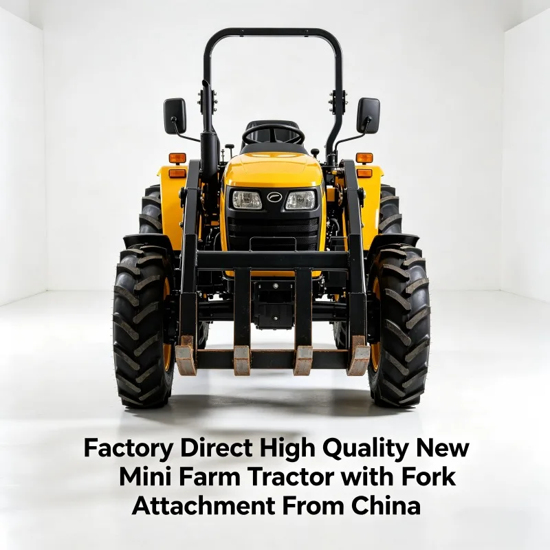 504 Model 50HP 4WD Mini Garden Tractor Small Agricultural Farm Machinery from China Factory