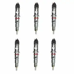 6PCS 0986435621 Fuel Injector Fit for Bosch Reman 2013 - 2018 Dodge 6.7L Cummins 2500 3500