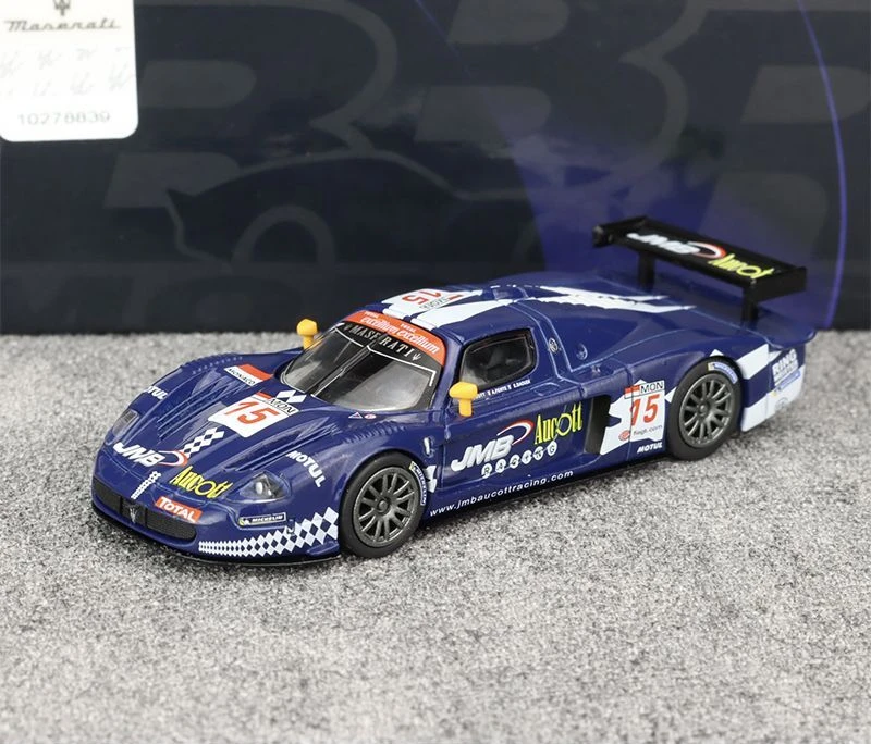 1:64 Maserati MC12 Blue #15 JMB Racing 2008FIA 24H Alloy Model