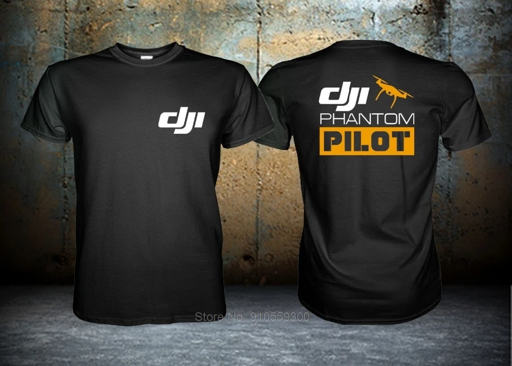 Quality Cotton Mens Print T-Shirt Cotton Phantom Pilot Tshirt - Custom Shirtdistressed T-Shirt