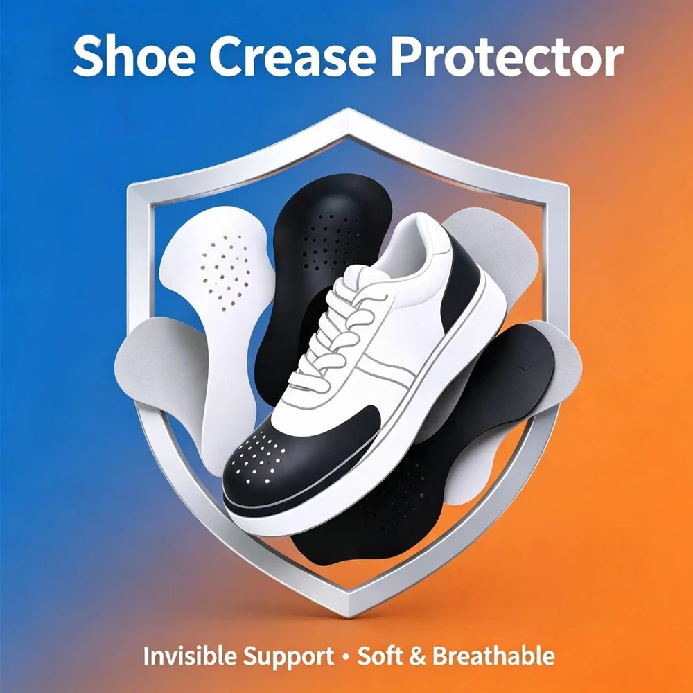 5Pair Crease Protectors for Sneakers Anti Crease Guards for Shoes Head Support Basketball Shoes Stretcher Dropshipping Wholesale