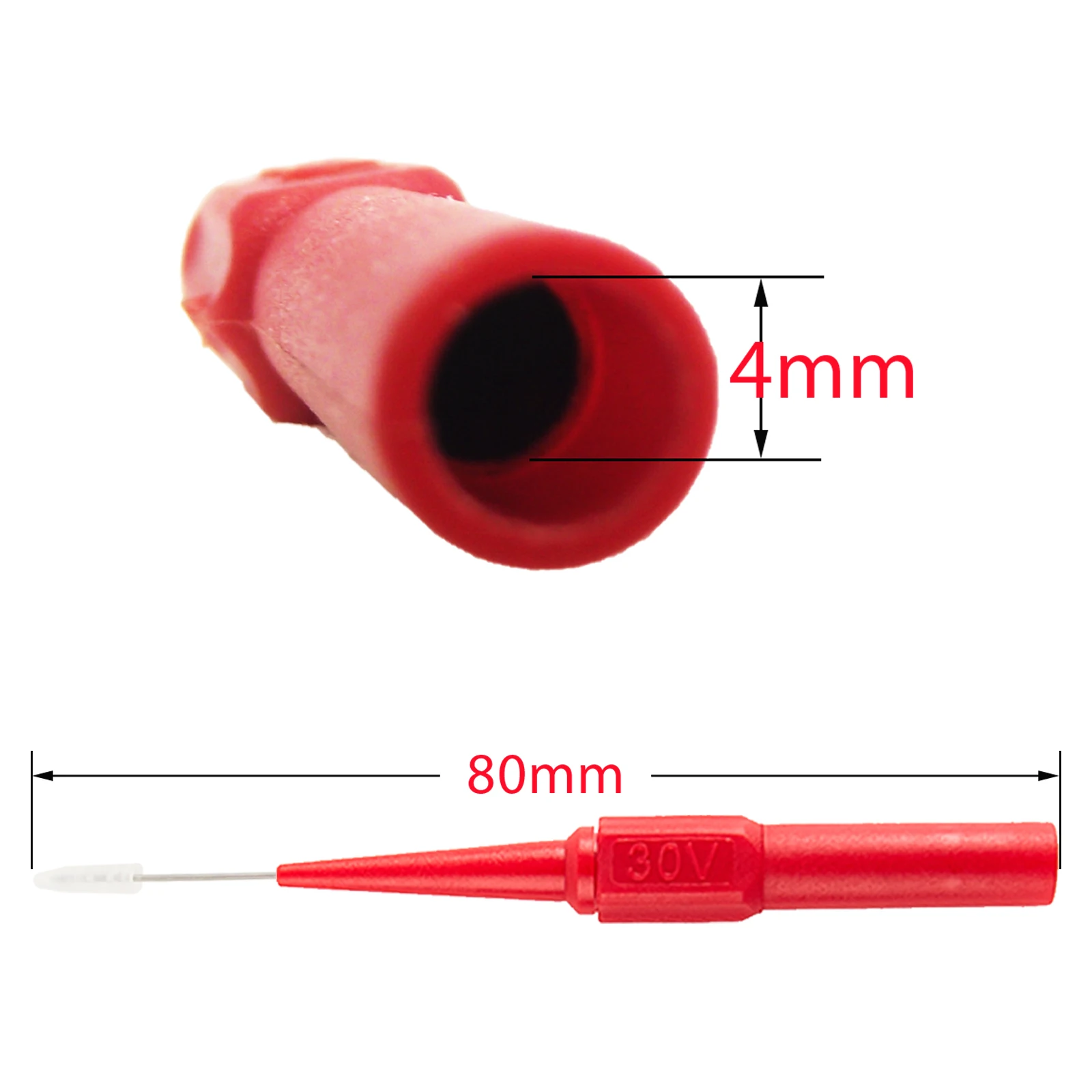 1pc New Safety Test Clip Insulation Piercing Probes for Car Circuit Detection Diagnostic Tool Test Clip Cable
