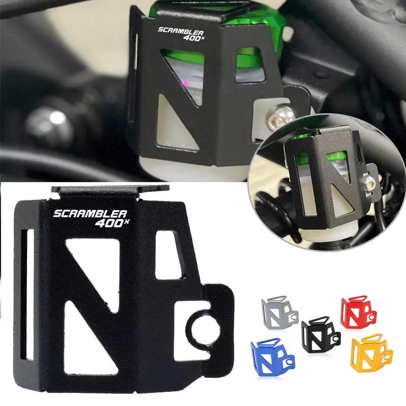 

Motorcycle Rear Brake Fluid Reservoir Cover Guard Protector For Scrambler 400X 400 X Speed 400 2023 2024