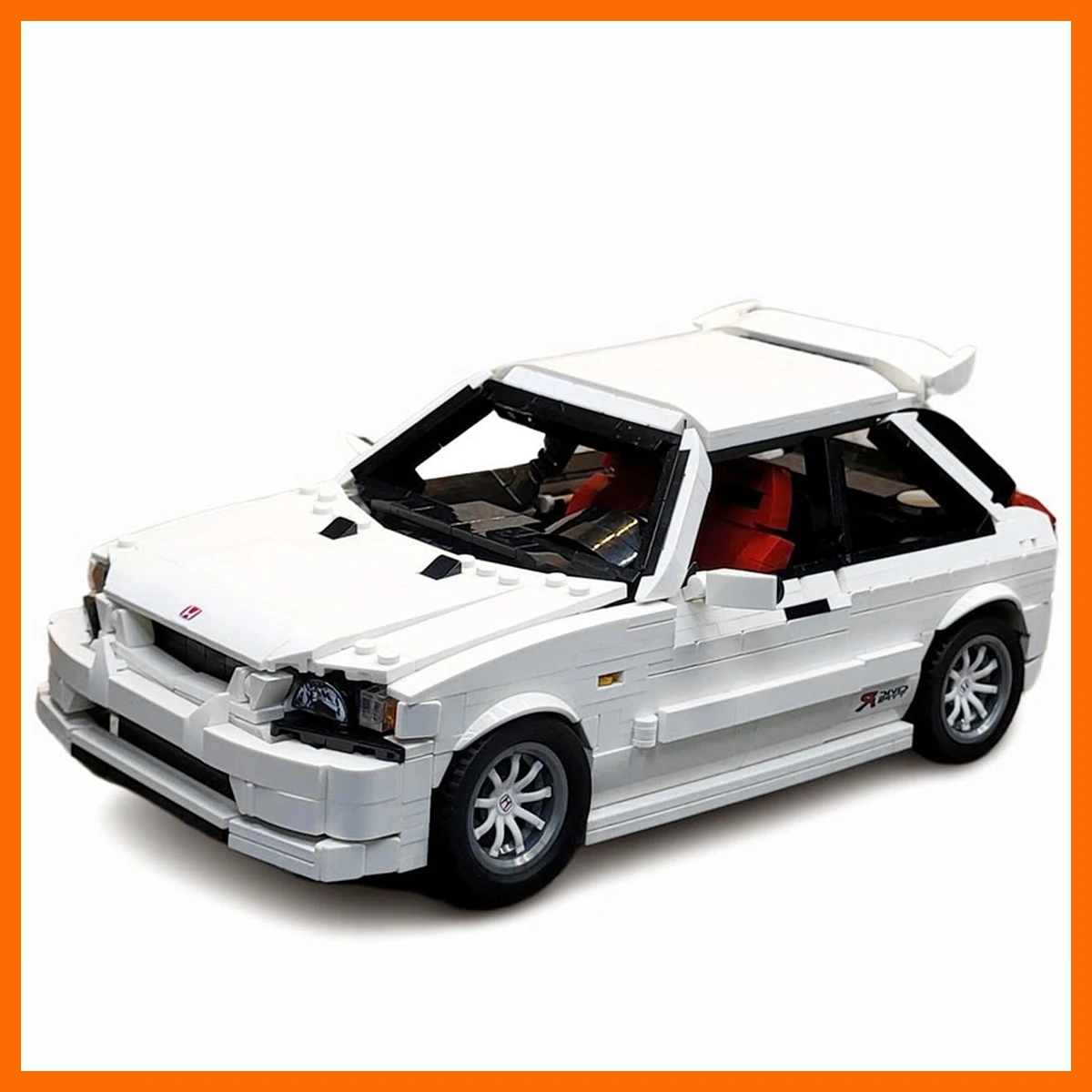 NOUVEAU Kit de construction de voiture de course MOC, modèle modulaire à assembler soi-même, jouet éducatif créatif pour enfants garçons