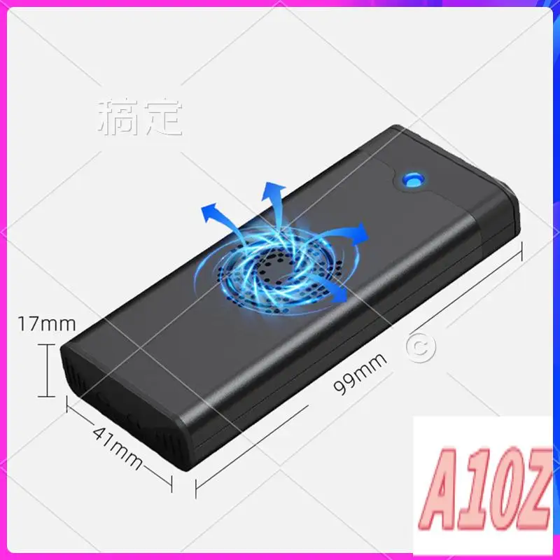 0Z-M.2 NVME NGFF Dual Protocol External SSD Enclosure Adapter With Cooling Fan 10Gbps Type-C 3.1 SSD Box For 2230-A Easy To Use