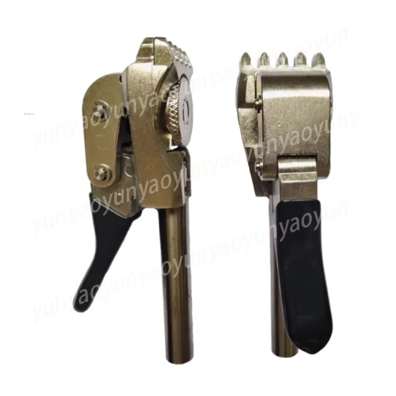 Badminton String Clamp 5-Tooth Tennis Racket Stringing Tool, String Holder for Tension Head