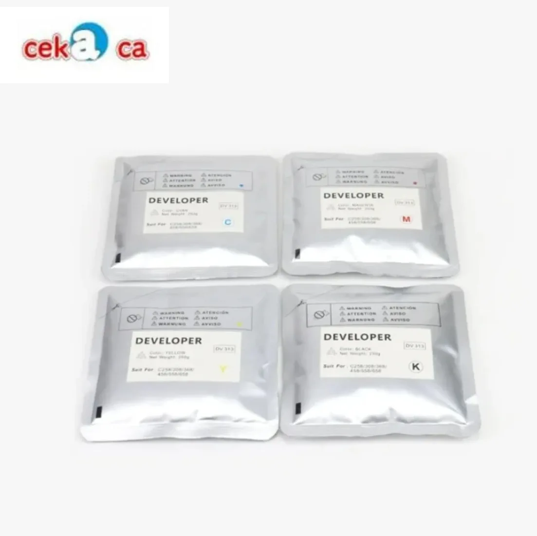 

DV313 DV 313 C308 C258 Порошок разработчика для принтера Konica Minolta Bizhub C308 C368 C458 C558 C658 C 258 308 368 458 558 CMYK